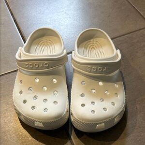 CROCS Kids Classic Clog in White